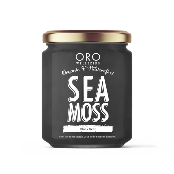 Seamoss - Black Seed – ORO Wellbeing